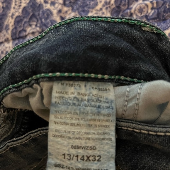 vintage low-rise bootcut wrangler jeans - Picture 6 of 8